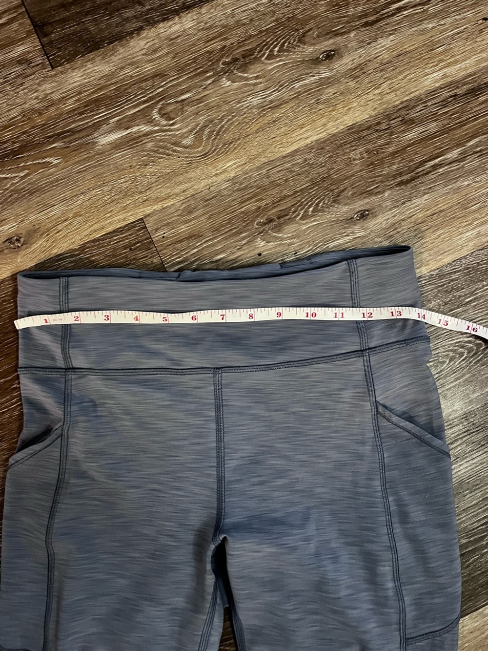 Lululemon Invigorate High-Rise Tight Everlux - Heathered Water Drop - Size 8 - Picture 4 of 11